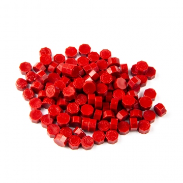 Pečatný vosk tmavšia červená - granulovaný 30g - Typ 6